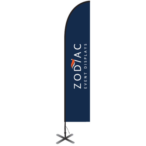 Wing Banners | Shark Fin Banners | Zodiac Event Displays