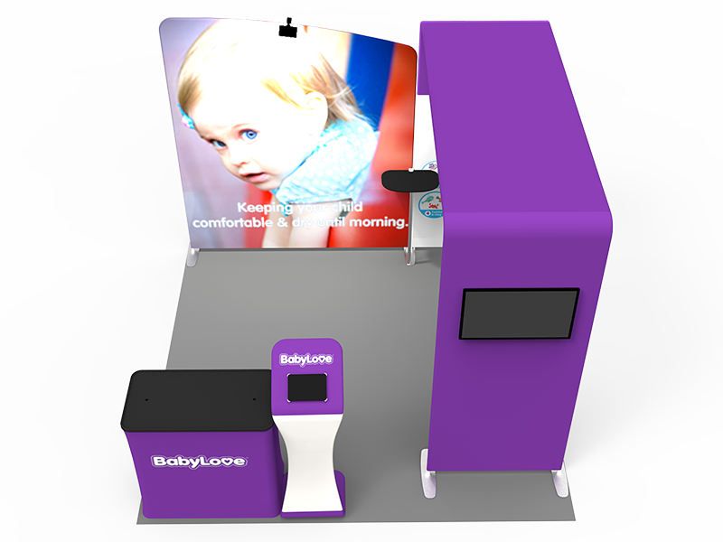 10 x 10ft Portable Exhibition Stand Display