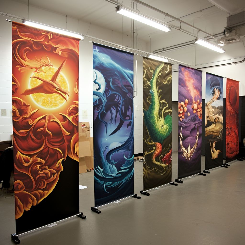 Stunning Custom-Made Round Banners: Stand Out!