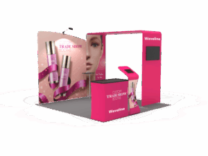 Waveline 10 x 10ft Portable Exhibition Stand Display Booth 06
