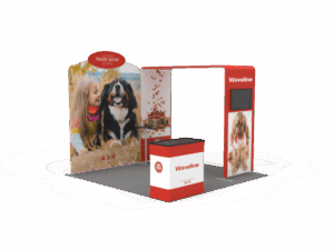 Waveline 10 x 10ft Portable Exhibition Stand Display Booth 08