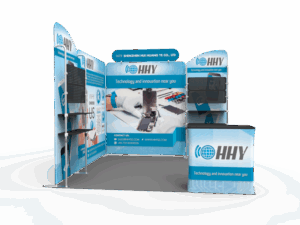 10 x 10ft Portable Exhibition Stand Display Booth Q