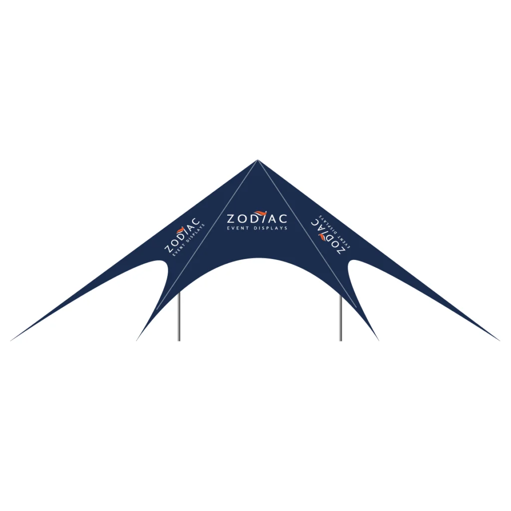 Star Tent branded for Zodiac Event Displays