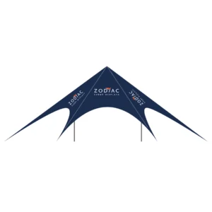 Star Tent branded for Zodiac Event Displays