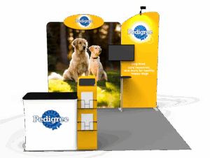 10 x 10ft Portable Tension Fabric Exhibition Booth 02