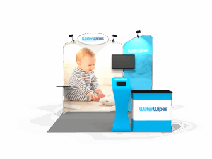 10 x 10ft Portable Tension Fabric Exhibition Booth 05