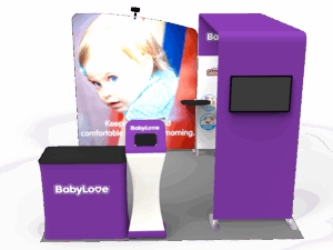 10 x 10ft Portable Exhibition Stand Display Booth 06