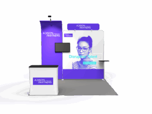 10 x 10ft Portable Exhibition Stand Display Booth 16