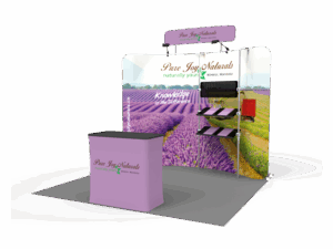 10 x 10ft Portable Exhibition Stand Display Booth 19
