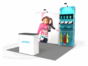 10 x 10ft Portable Exhibition Stand Display Booth 21