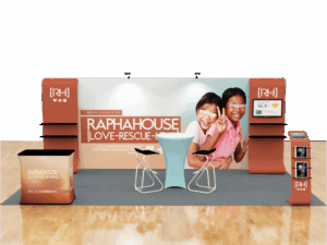 10 x 20ft Portable Exhibition Stand Display Booth A