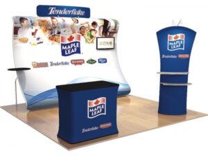 10 x 10ft Portable Exhibition Stand Display Booth H