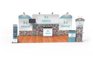 10 x 20ft Portable Exhibition Stand Display Booth J