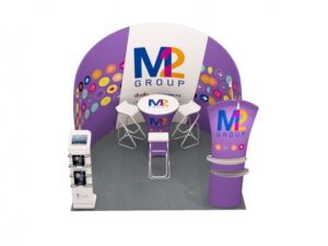 10 x 10ft Portable Exhibition Stand Display Booth K