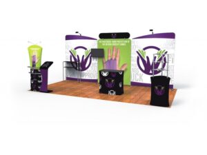 10 x 20ft Portable Exhibition Stand Display Booth K