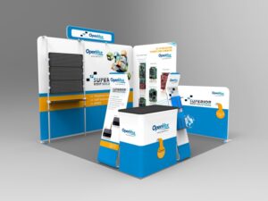 10 x 10ft Portable Exhibition Stand Display Booth O