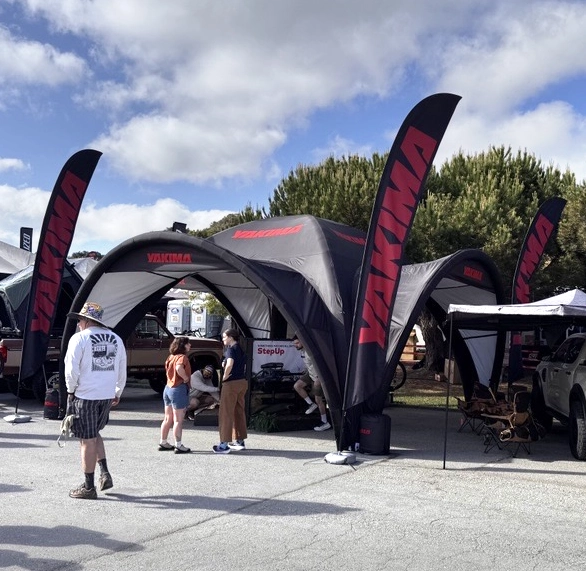 Yakima air tent at event