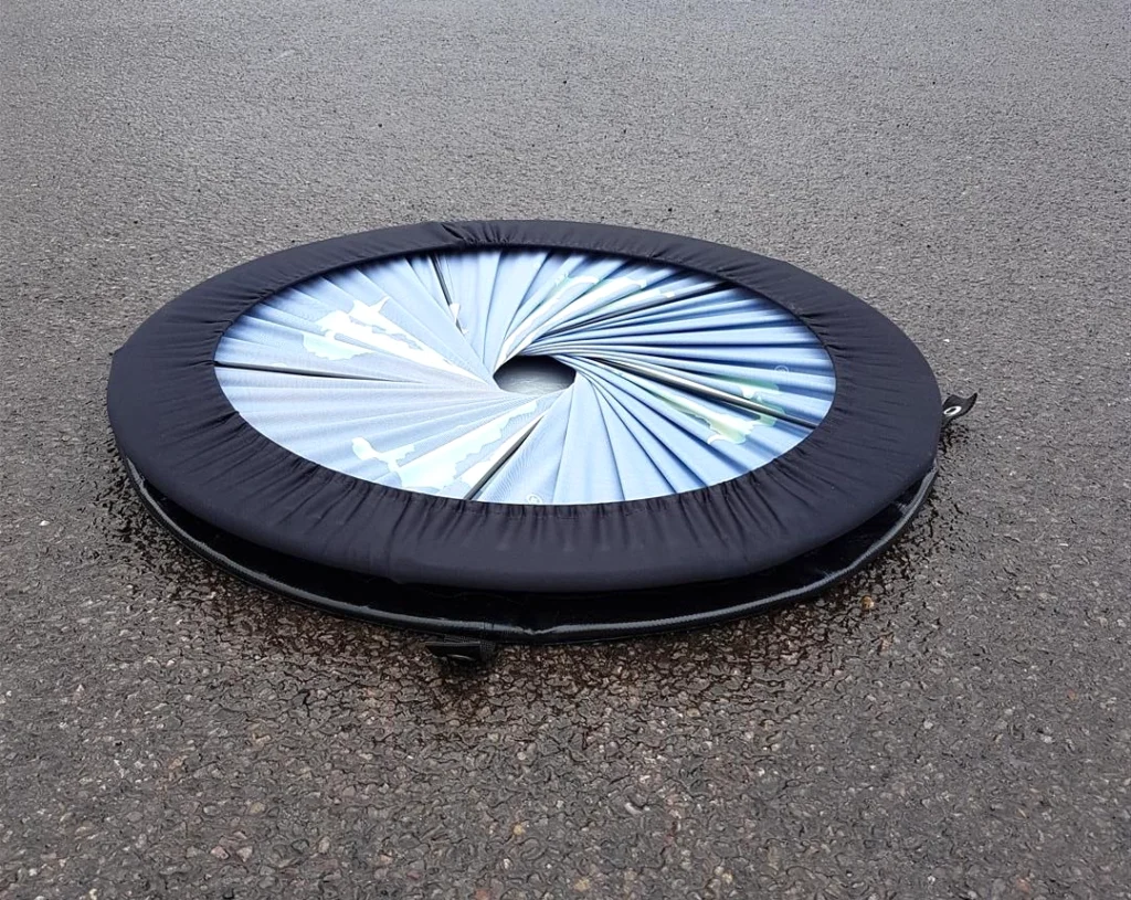 Collapsed Event Bin showing portability and ease of use.