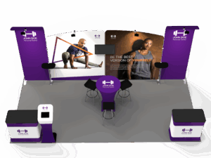 10 x 20ft Portable Exhibition Stand Display Booth 05