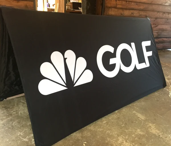 Golf Ex-Up Banner used at golf event.