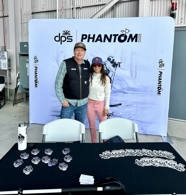 Straight Tension Backwall used at Phantom DPS ski event.
