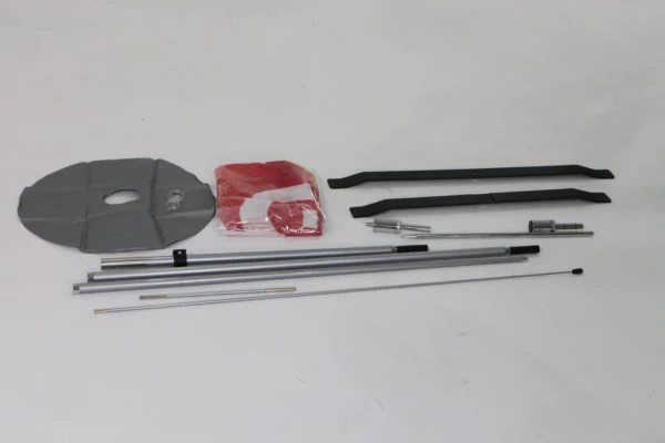 Teardrop and Wing Banner pole set hardware.