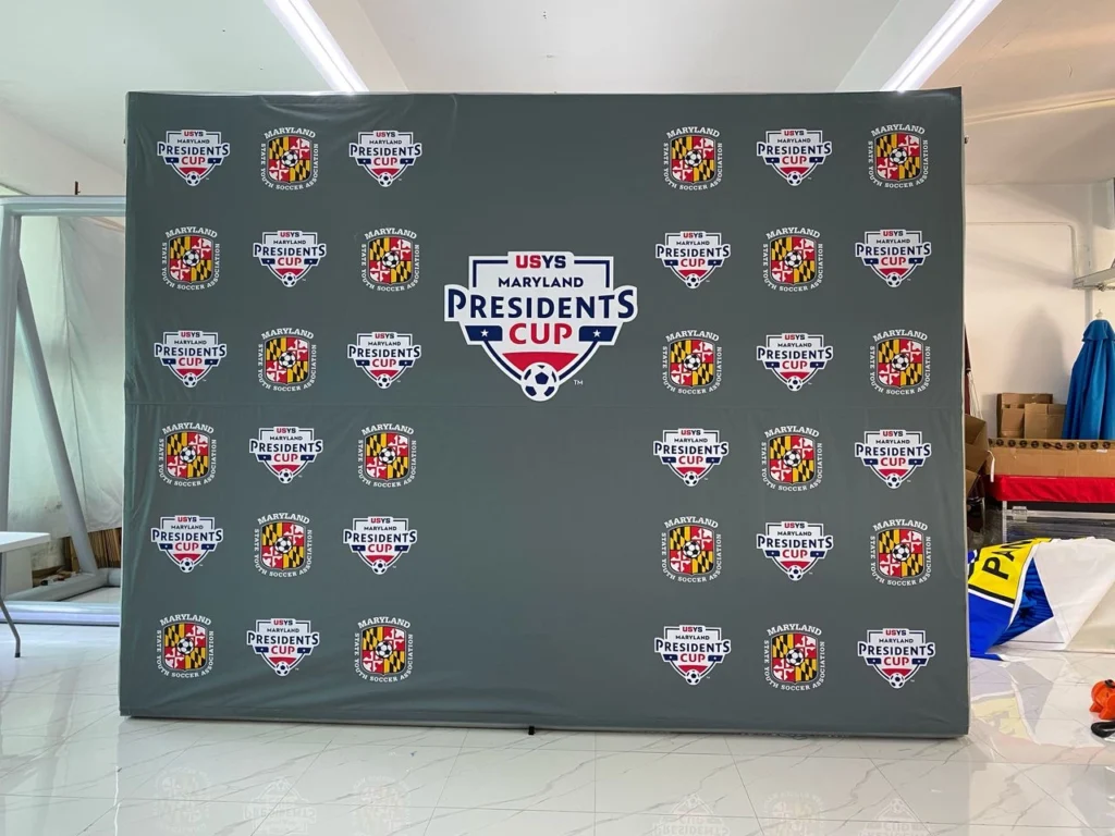 Outdoor Wall used at President's Cup Soccer event