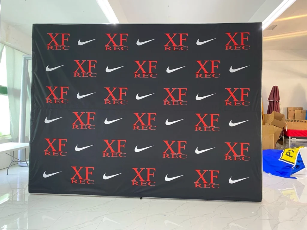 Outdoor Wall used at XF outdoor event.