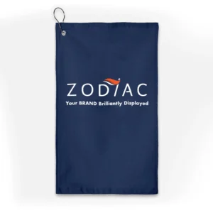 Golf Towels rendering of Zodiac Event Displays.