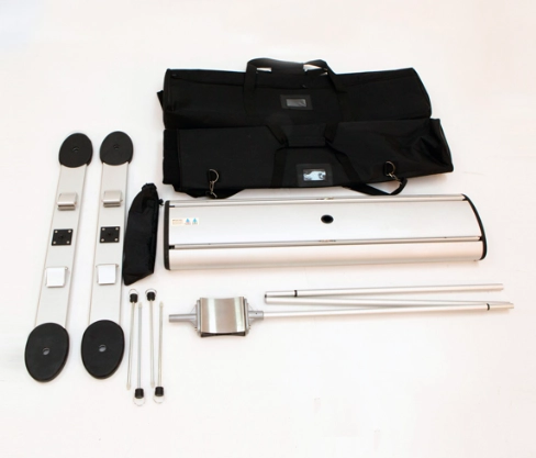 Outdoor Retractable Banner Stand hardware complete set.