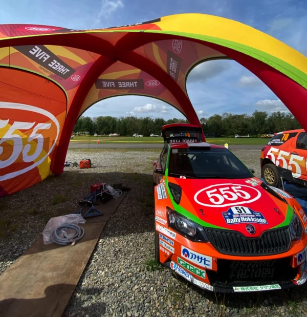 Inflatable Air Tent used at the Three Five automotive event