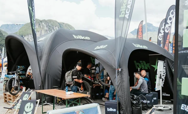 Inflatable Air Tent used at Bike biking event.