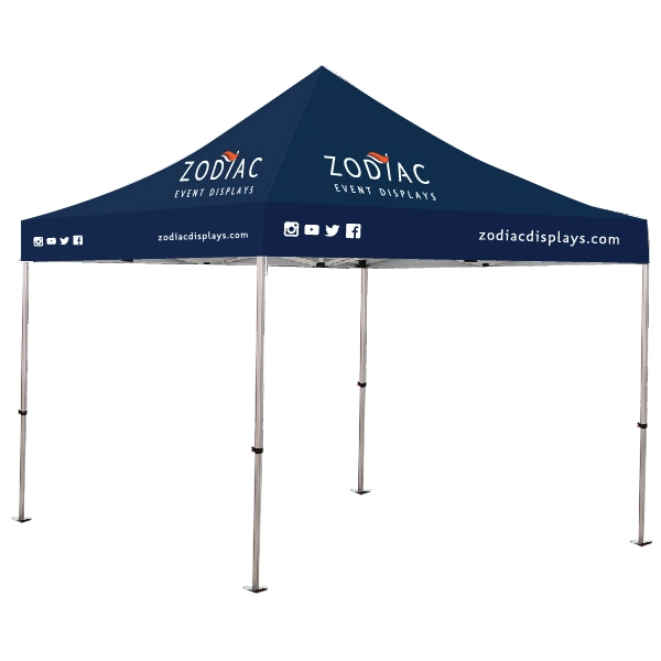Pop-up Tent rendering of Zodiac Event Displays