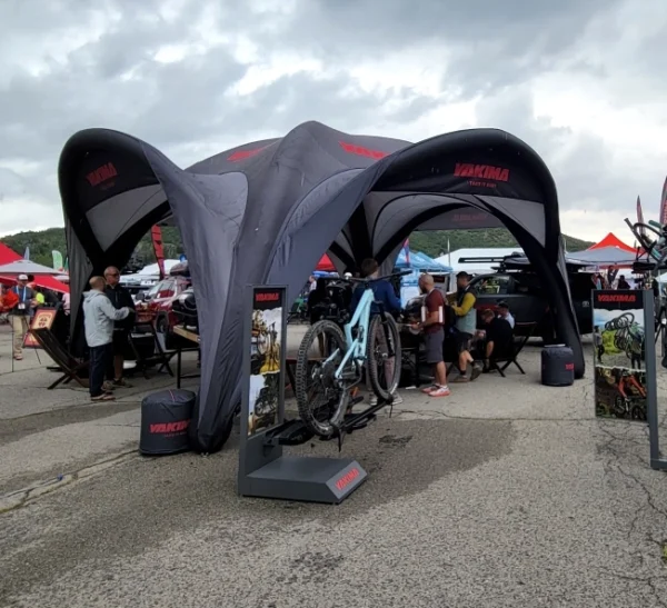Inflatable Air Tent used at Yakima biking event