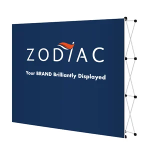 Expanding Backwall rendering of Zodiac Event Displays