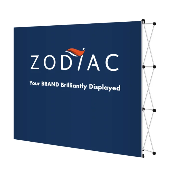 Expanding Backwall rendering of Zodiac Event Displays