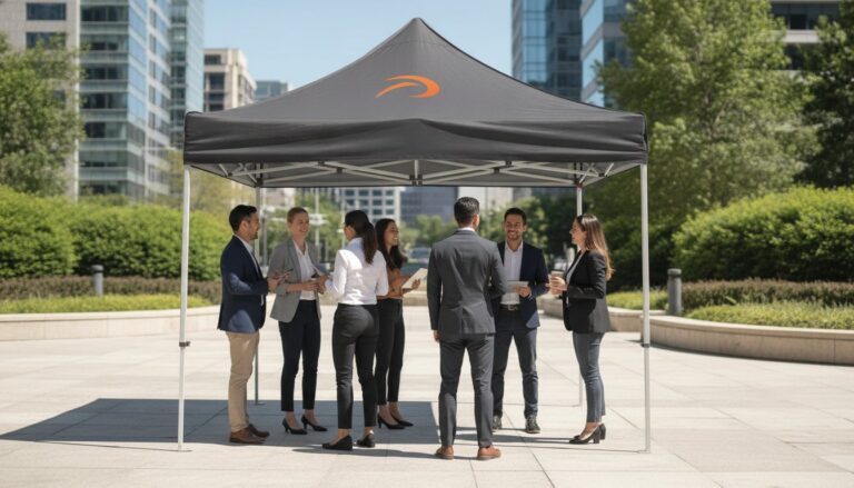 10x10 Pop Up Tent with Logo: The Ultimate Guide to Professional Event Branding