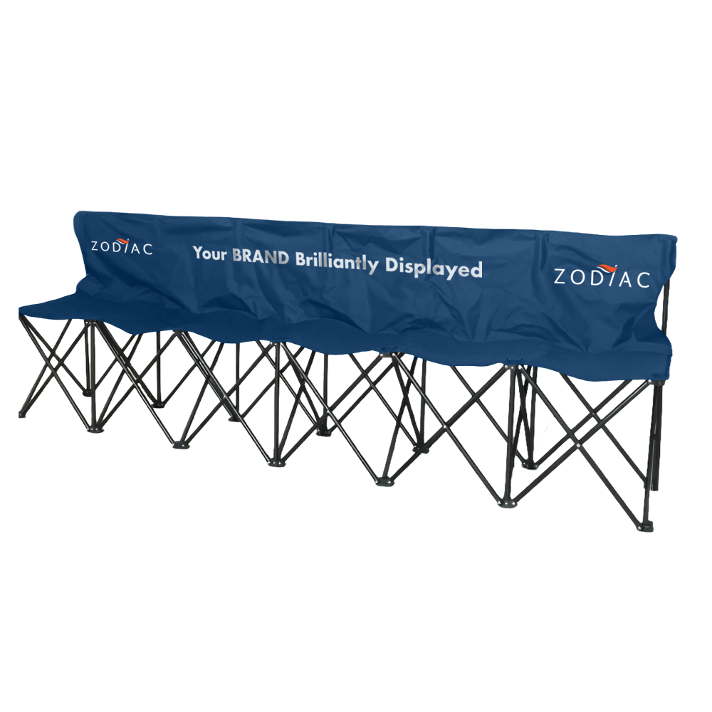 Zodiac branded 6-seat bench