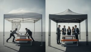 Pop Up vs Frame Tents: 2026 Wind Resistance Guide