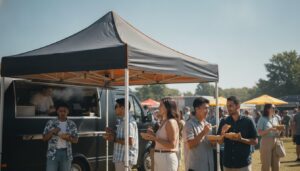 Food Truck Festival Custom Tent: The 2026 Guide to High-Impact Branding
