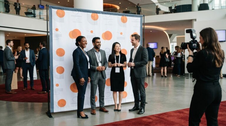 Corporate Event Step and Repeat Backdrops: Plan a Photo-Ready Brand Moment in 2026