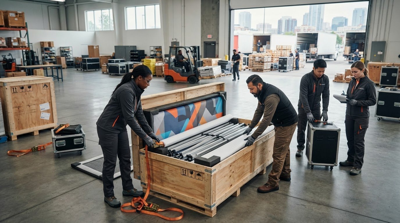 Trade Show Display Shipping Best Practices: Protecting Your Brand’s Impact in 2026